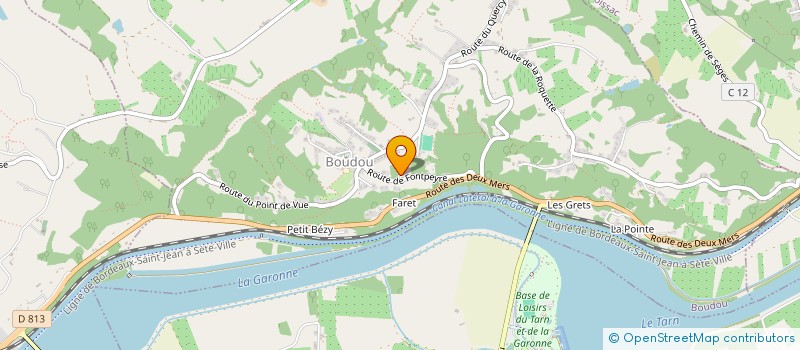 localisation de l'entreprise GRPT D'EMPLOYEURS CIGALOU  MONTESQUIEU