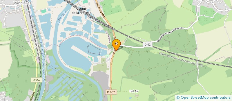 localisation de l'entreprise GRPT D EMPLOYEURS DE LA COTE  BOUXIERES-SOUS-FROIDMONT