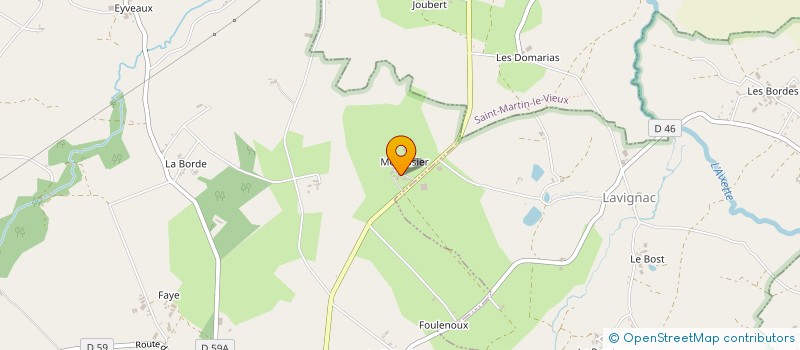 localisation de l'entreprise GRPT D'EMPLOYEURS DE MONTROSIER à FLAVIGNAC