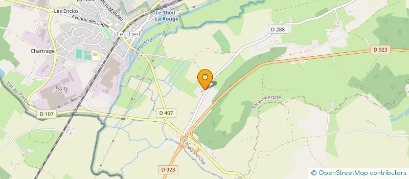 localisation de l'entreprise GRPT D'EMPLOYEURS DE VALLEE DE L'HUISNE à VAL-AU-PERCHE