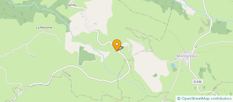 localisation de l'entreprise GRPT D EMPLOYEURS DU CHAMAROUX à CONDAT