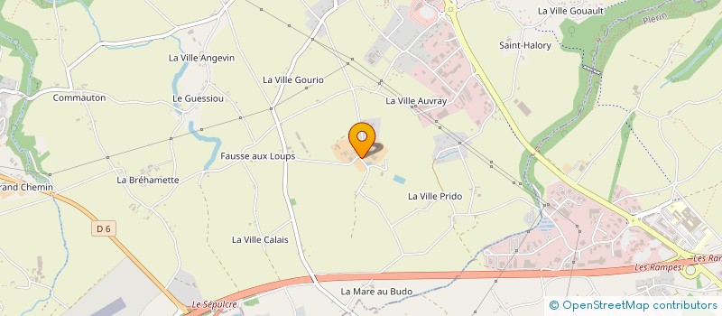 localisation de l'entreprise GRPT D EMPLOYEURS OUEST BRETAGNE à PORDIC