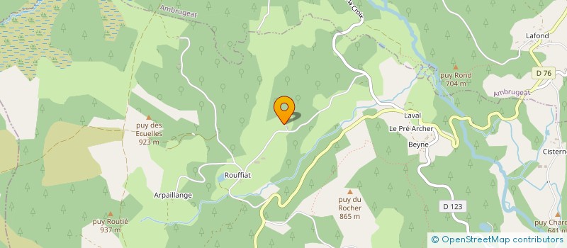 localisation de l'entreprise GRPT D EMPLOYEURS PERMAUDAV  PERET-BEL-AIR