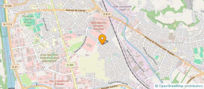 localisation de l'entreprise GRPT DE COOPERATION SOCIALE MEDICO-SOCIALE NEO HUMANYS  BOE