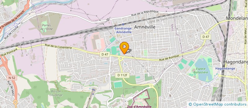 localisation de l'entreprise GRPT DE LA VALLEE DE L ORNE ET ENVIRONS  AMNEVILLE