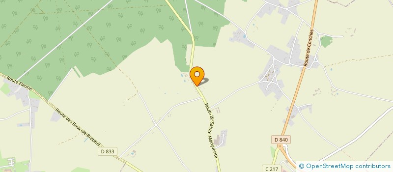 localisation de l'entreprise GRPT DES 4 SAISONS  BRETEUIL