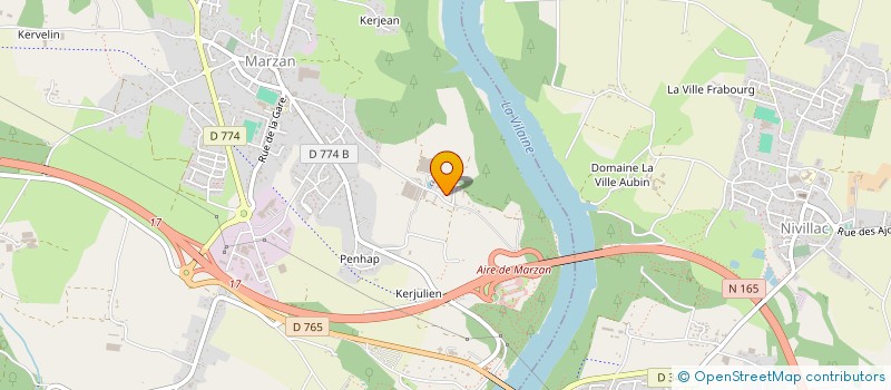 localisation de l'entreprise GRPT EMPL DAMIEN RIO RECRUTEMENT  MARZAN