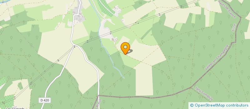 localisation de l'entreprise GRPT EMPL DE SARIGNY à VALLEES EN CHAMPAGNE