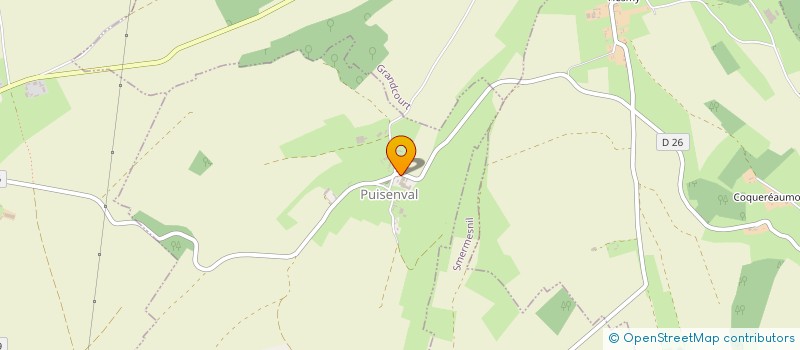 localisation de l'entreprise GRPT EMPL. DES NORMANDES  PUISENVAL