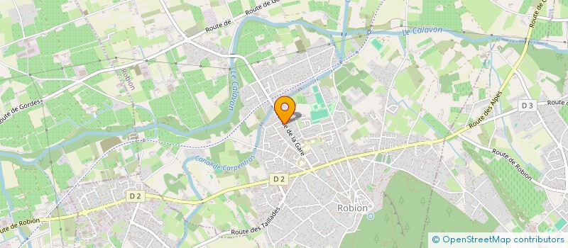 localisation de l'entreprise GRPT EMPLOY SANITAIRE SOCIAL MEDICO-SOCI  ROBION