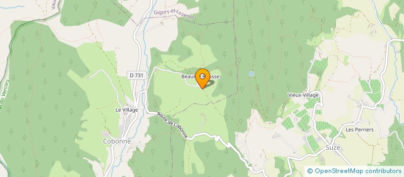 localisation de l'entreprise GRPT EMPLOYEUR INTER-PAYS  COBONNE