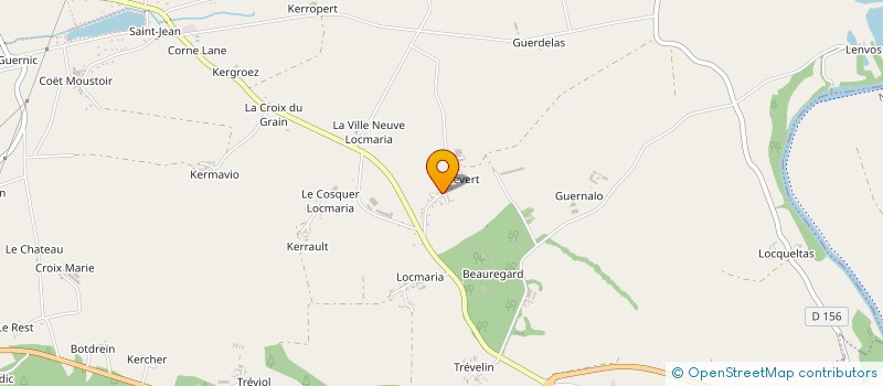 localisation de l'entreprise GRPT EMPLOYEURS AVALOU DOUAR à CLEGUEREC
