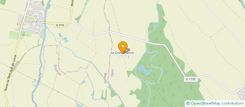 localisation de l'entreprise GRPT EMPLOYEURS BORNET  LES MAILLYS