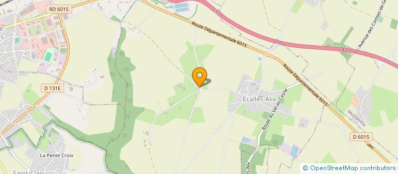 localisation de l'entreprise GRPT EMPLOYEURS COTE VERTE  ECALLES-ALIX