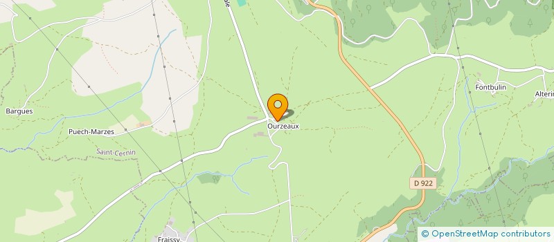 localisation de l'entreprise GRPT EMPLOYEURS D OURZEAUX à SAINT-CERNIN