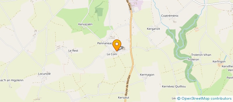 localisation de l'entreprise GRPT EMPLOYEURS DE BEL AIR  PLONEVEZ-DU-FAOU