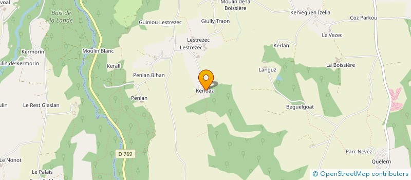 localisation de l'entreprise GRPT EMPLOYEURS DE KERGUELLO à PLOURIN-LES-MORLAIX