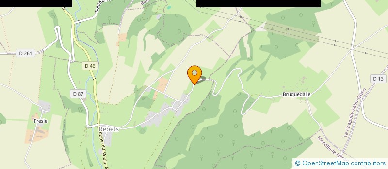 localisation de l'entreprise GRPT EMPLOYEURS DE LA CHAPELLE  REBETS