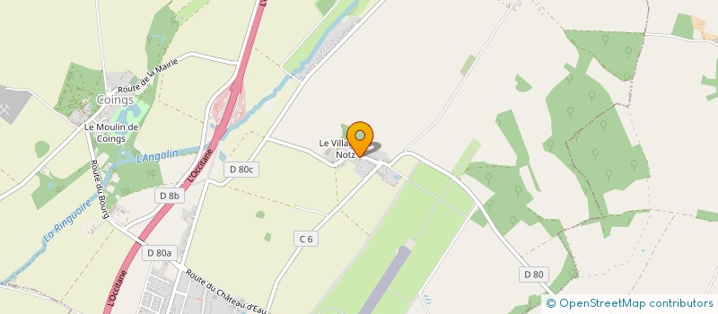 localisation de l'entreprise GRPT EMPLOYEURS DE NOTZ à COINGS