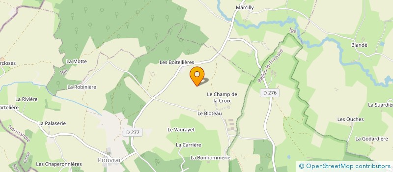 localisation de l'entreprise GRPT EMPLOYEURS DES TILLEULS à POUVRAI