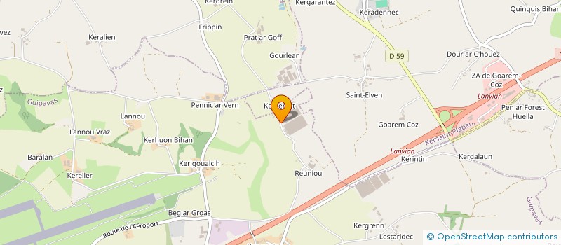 localisation de l'entreprise GRPT EMPLOYEURS DES TROIS CHEMINS à GUIPAVAS