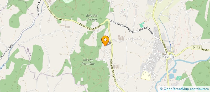 localisation de l'entreprise GRPT EMPLOYEURS DROME DES COLLINES  PEYRINS