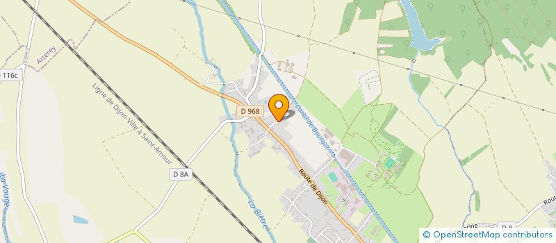 localisation de l'entreprise GRPT EMPLOYEURS FEVRE THIVANT  BRAZEY-EN-PLAINE