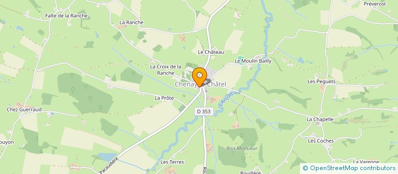 localisation de l'entreprise GRPT EMPLOYEURS GEIQ RURAL  MELAY