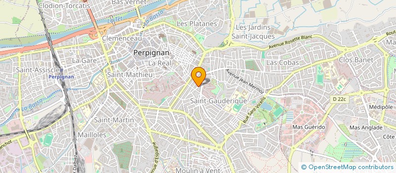 localisation de l'entreprise GRPT EMPLOYEURS GESTION ASSOCIATIVE PO à PERPIGNAN