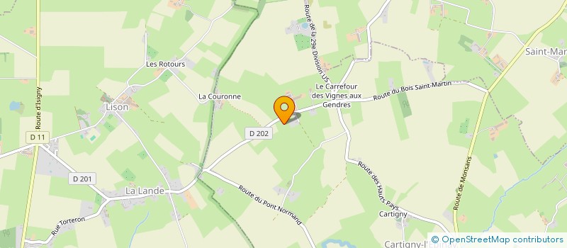 localisation de l'entreprise GRPT EMPLOYEURS LA REGION DE TREVIERES  SAON