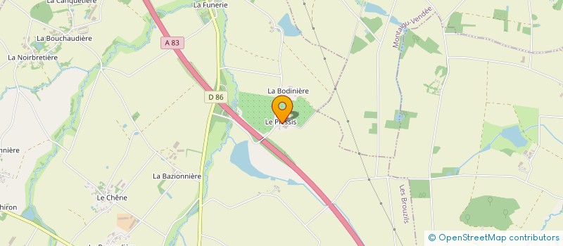 localisation de l'entreprise GRPT EMPLOYEURS LE PLESSIS  LES BROUZILS