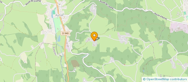 localisation de l'entreprise GRPT EMPLOYEURS LES DEUX COTEAUX  AYNAC