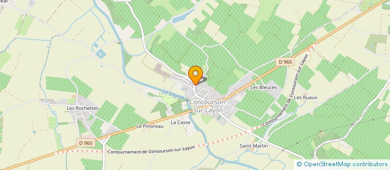 localisation de l'entreprise GRPT EMPLOYEURS LES PETALES DE L ANJOU  LOURESSE-ROCHEMENIER