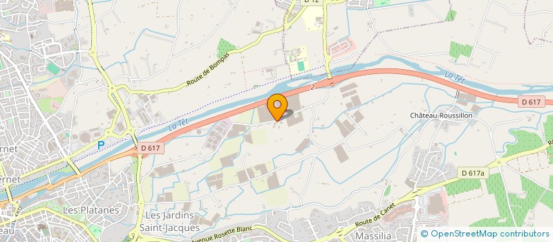 localisation de l'entreprise GRPT EMPLOYEURS LES TROIS MAS à PERPIGNAN