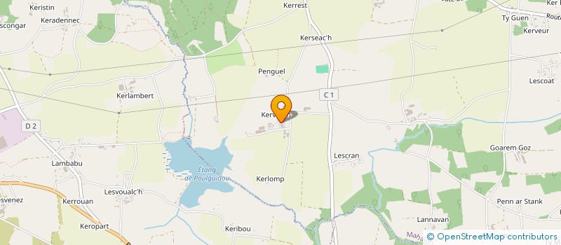 localisation de l'entreprise GRPT EMPLOYEURS LUCAS GONIDEC  MAHALON