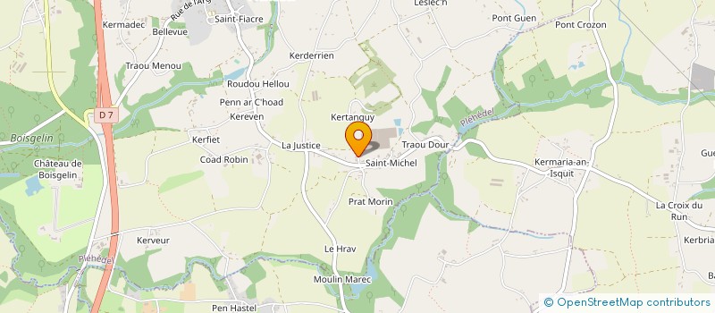 localisation de l'entreprise GRPT EMPLOYEURS MARAICHERS à PLEHEDEL