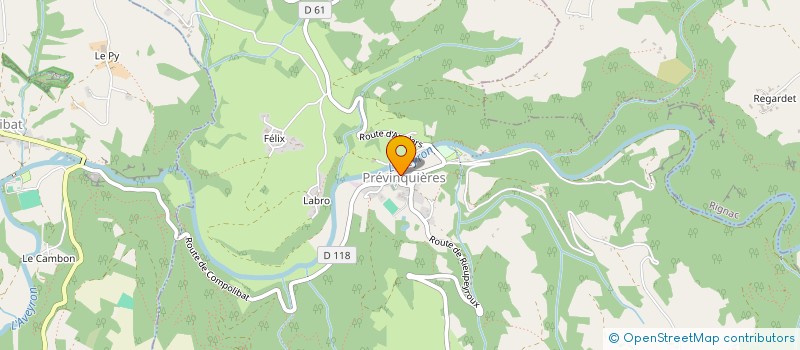 localisation de l'entreprise GRPT EMPLOYEURS PRODUCTEUR TABAC  DRULHE