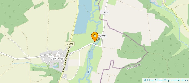 localisation de l'entreprise GRPT FONCIER AGRICOLE BEDIMO  GEVROLLES