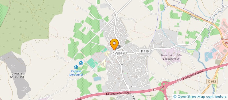 localisation de l'entreprise GRPT FONCIER AGRICOLE DE LA FAISSE à POUSSAN