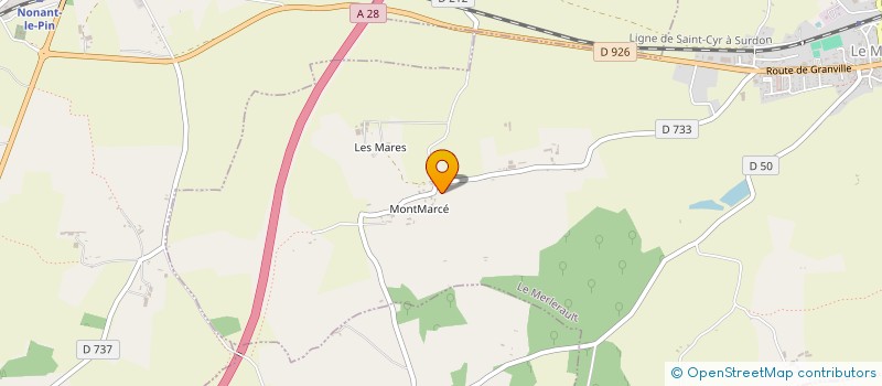 localisation de l'entreprise GRPT FONCIER AGRICOLE DE PAZAC à LE MERLERAULT