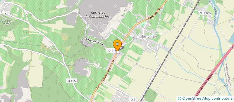 localisation de l'entreprise GRPT FONCIER VITICOLE TARDY JEAN ET FILS  VOSNE-ROMANEE