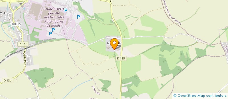 localisation de l'entreprise GRPT FONCIERE AGRICOLE MUTUEL DU JARNISY  SAINT-AIL