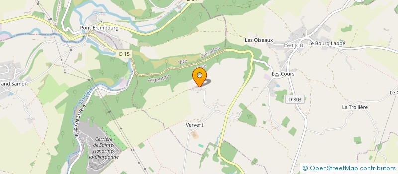 localisation de l'entreprise GRPT FOREST BOIS MESNIL HUBERT & ROUVROU à BERJOU
