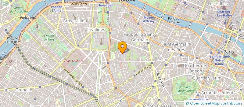 localisation de l'entreprise GRPT FORESTIER D'IVOY ET DU LIBON à PARIS