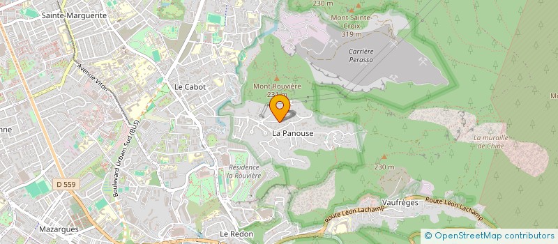 localisation de l'entreprise GRPT FORESTIER DE CHAMPITEAU à MARSEILLE
