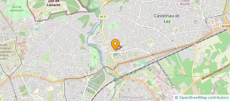 localisation de l'entreprise GRPT FORESTIER REBOISEMENT DES MONTAGNES à CASTELNAU-LE-LEZ