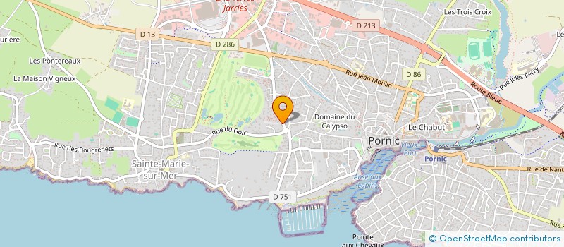 localisation de l'entreprise GRPT LAVAL ET FILS  PORNIC