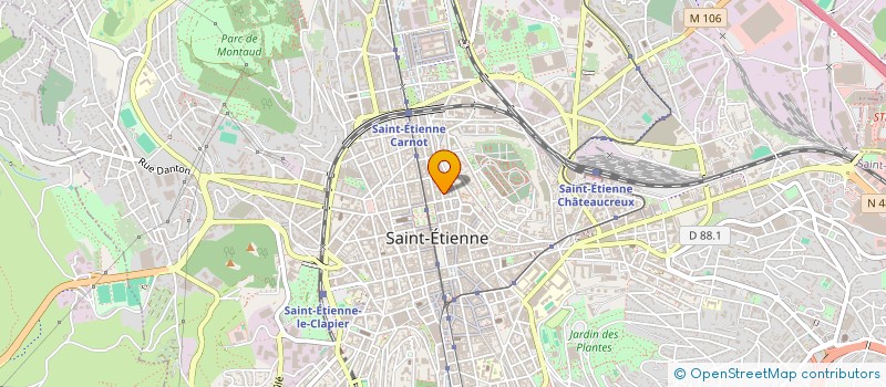localisation de l'entreprise GRPT PARENT D ELEVE LYCEE WEIL à SAINT-ETIENNE