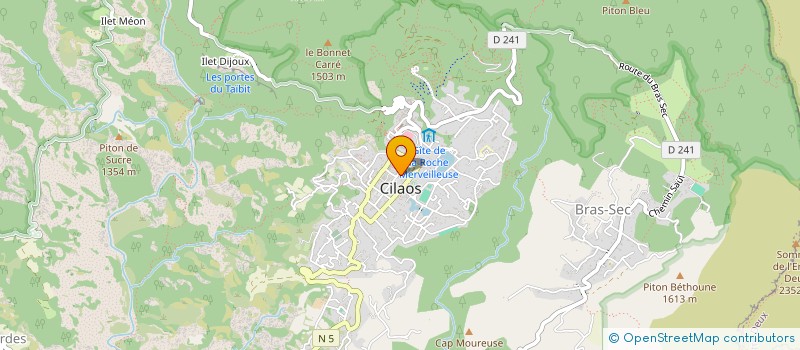 localisation de l'entreprise GRPT PR DEVELOPPER VITICULTURE A CILAOS  CILAOS