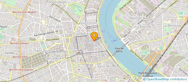 localisation de l'entreprise GRRITA à BORDEAUX